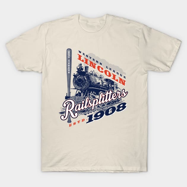 Lincoln Railsplitters T-Shirt by MindsparkCreative